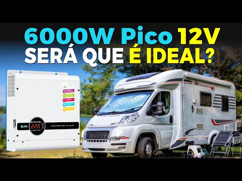 Inversor OffGrid 6000W Pico Para Motor Homes e Residências | JFA Eletrônicos