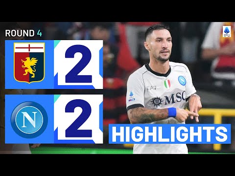 Genoa-Napoli 2-2 | Politano rescues a draw for champions: Goals & Highlights | Serie A 2023/24