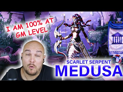 LOOK A THE PLAYS LOOK AT THE MOVES xD / SMITE MEDUSA / JOUST 3v3 GAMEPLAY