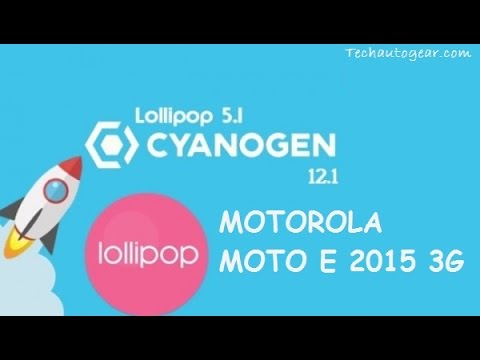 CyanogenMod CM12.1 for Motorola Moto E 2015 3G