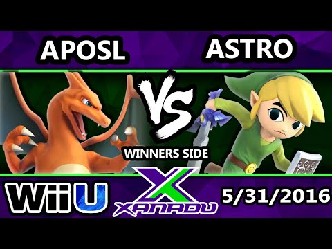 S@X 152 - Aposl (Charizard) Vs. Astro (Toon Link) SSB4 Tournament - Smash Wii U - Smash 4