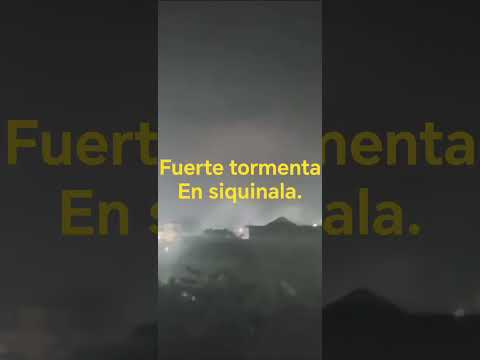 llueve fuerte en siquinala #Esquintla. #Guatemala feliz descanso para todos mis amig@s