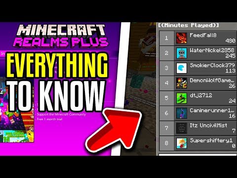 Shifteryplays - Minecraft Bedrock Edition - Realms Plus Everything You Need To Know Before You Buy!