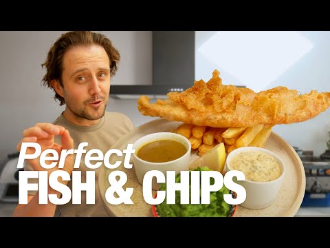 The Perfect British Fish & Chips - the Scouse Way | Recipe