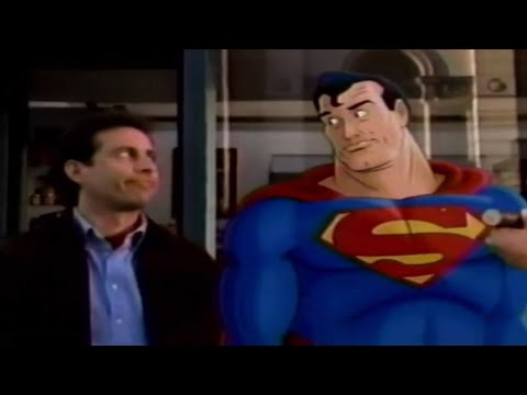 Jerry Seinfeld Commercial with Superman (1998)