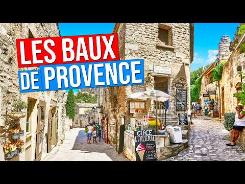 Les BAUX de PROVENCE - FRANCE (Visit of the village and the old castle in 4K)