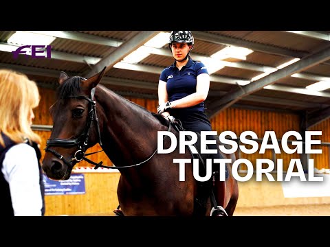 How to ride a Dressage Test? Tutorial w/ Olivia Towers & FEI Judge | Pt. 2 - Advanced | Guest Vlog