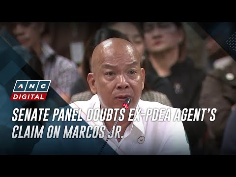 Senate panel doubts ex-PDEA agent’s claim on Marcos Jr. ANC