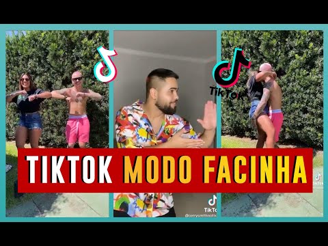 #Challenge "Modo Facinha" TIKTOK com JERRY SMITH, TAYS REIS e BIEL