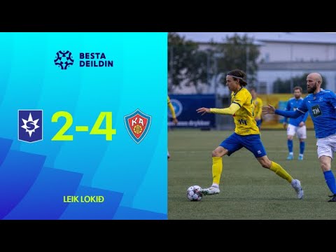 Stjarnan 2 - 4 KA | Vítaæði í Garðabæ og Nökkvi með þrennu | Hápunktar Leiksins | Besta Deild Karla