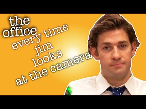 Every Time Jim Looks At The Camera  - The Office US