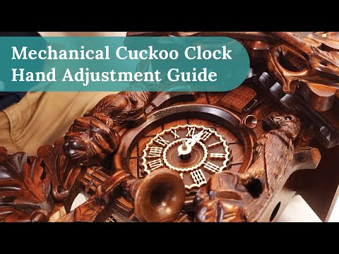 Mechanical Cuckoo Clock Hand Adjustment Guide | Clock Shop Montville