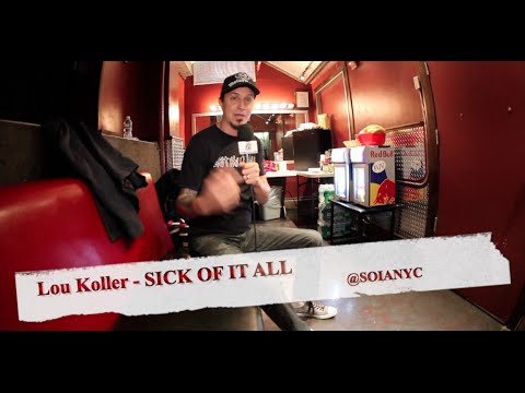 SICK OF IT ALL's Lou Koller: Origin of the Wall of Death, Roots of Hardcore & Touring Plans!