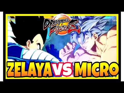 DBFZ Zelaya ( Vegito UI Goku Gogeta ) vs Micro ( UI Goku Base Vegeta Trunks ) DRAGON BALL FIGHTERZ