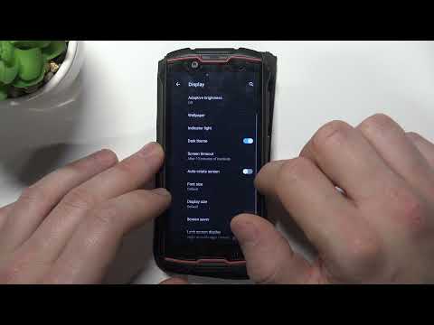 How to find and manage display settings on Cubot King Kong Mini 2