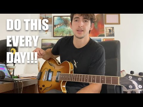 How to play FLUIDLY over CHORD PROGRESSIONS - the BEST arpeggio exercise!!