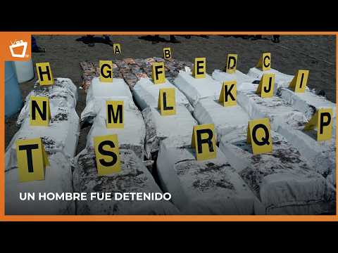 Incautan cargamento de sustancias ilicitas en costas de Villa El Carmen