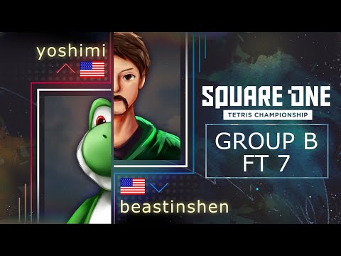 Yoshimi vs BeastinShen - Group B - Square One Tetris Championship 2022