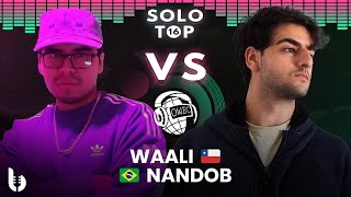 This transition in his liprolls here sealed it for me 🖤 - WAALI VS NANDOB | Online World Beatbox Championship 2022 | TOP 16 SOLO BATTLE