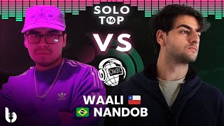 WAALI VS NANDOB | Online World Beatbox Championship 2022 | TOP 16 SOLO BATTLE