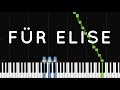 Für Elise Beethoven Piano Tutorial