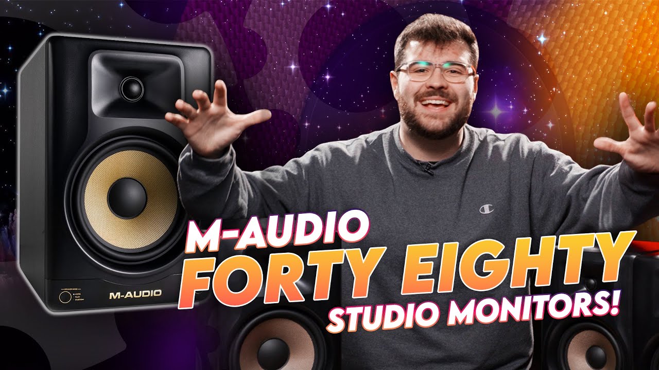 Are these the Best 'Bang-for-Buck' Studio Monitors? M-Audio Forty Series | Gear4music Synths & Tech - YouTube