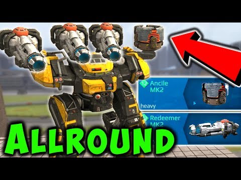 The Allround BEHEMOTH? Ancile Redeemer Mk2 War Robots Gameplay WR