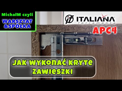 Jak wykonać kryte zawieszki do szafek wiszących | Italiana Ferament APC4