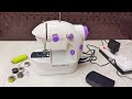 Mini sewing machine review tamil/இது நல்லா இருக்கே😀/craft tamil