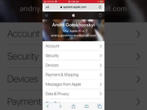 How to CHANGE EMAIL in APPLE ID?