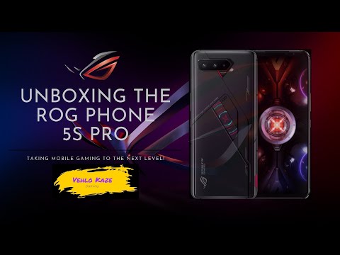 ROG Phone 5s Pro Unboxing – Wow!