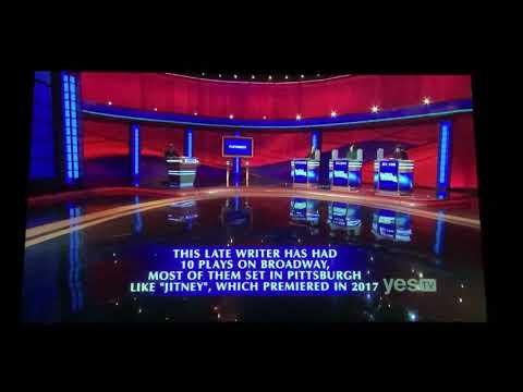 Final Jeopardy, “playwrights” - Lance St. Laurent Day 2 (2/15/21)