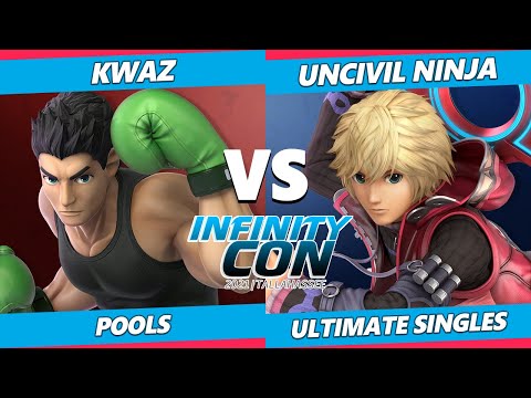 Infinity Con 2021 - Unvivil Ninja (Shulk) Vs. Kwaz (Litte Mac) SSBU Ultimate Tournament