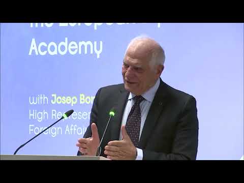 Borrell at launch of European Diplomatic Academy called Europe 'garden', outside world 'jungle'!!!