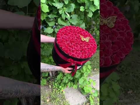 Букет из 101 розы, 101 роза, Подарок девушке, Подарок на день рождения, Подарок женщине, Подарок любимой - фото 1 - id-p3100541916