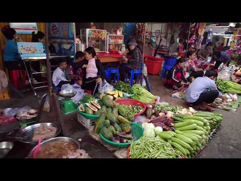 Natrural Life Inside Kandal Market - People And Foods - Food Ideas