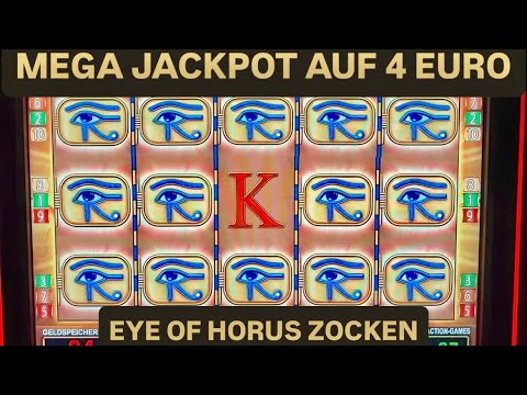 Aller Bestes Eye of Horus Video auf YT 🎰 Mega Freispiele 4€ Jackpot geknackt Spielothek