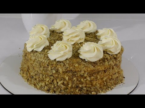 Walnut Cake A very simple cake recipe.