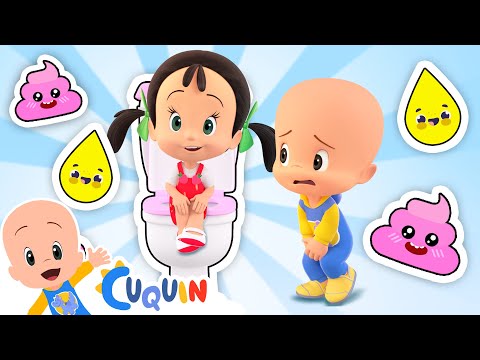Aprendiendo a ir al baño | Canción infantil para bebés con Cleo y Cuquín