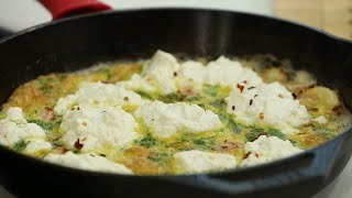 Ռիկոտայով և Խոզապուխտով Օմլետ - Rrikotayov yev Khozapukhtov Omlet