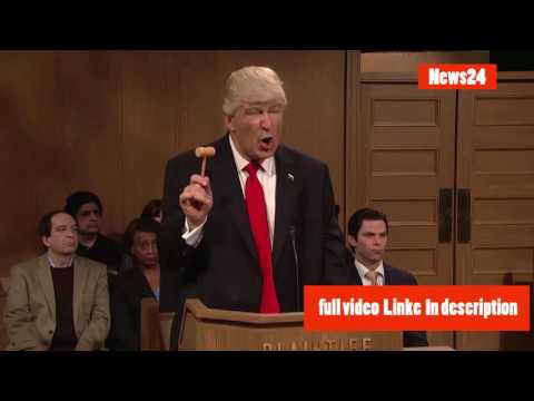 Trump People's Court - Saturday Night Live en VO avec Alec Baldwin.