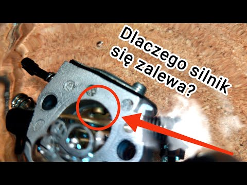 Szczelność gaźnika - dlaczego silnik w pile kosie się zalewa, przyczyny.