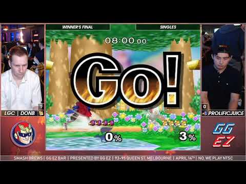 Smash Brews 8 - SSBM WF - LGC | DonB vs prolific