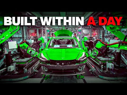 Inside Tesla's Ai Factory That Builds Cars So Fast
