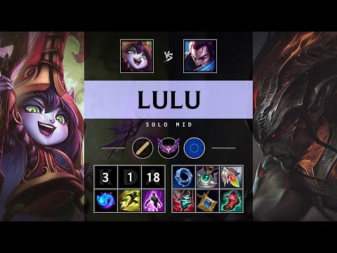 Lulu Mid vs Yasuo - EUW Master Patch 25.04