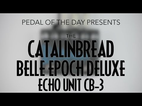 Catalinbread Belle Epoch Deluxe Echo Unit CB-3 2025 - Black face with silver metal base Bild 9