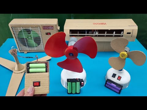 My Amazing DIY Fan and Cardboard Toy Collection That Really Works!