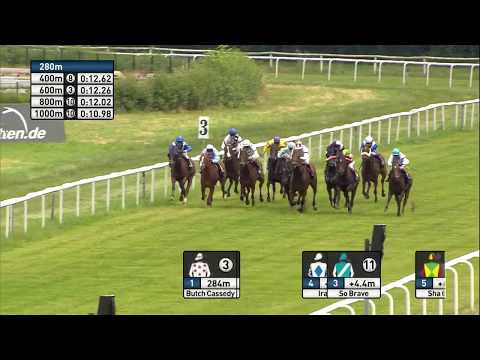 Galopprennbahn Dresden 16.06.2018 - Rennen 8