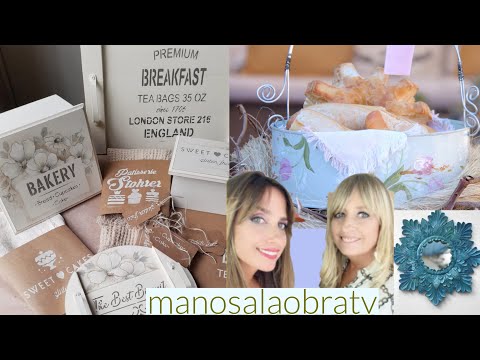 ManosalaObraTv 2021 Programa 13 - Pintura Decorativa - Pintar Latas - Decoupage - Pintura en Aerosol