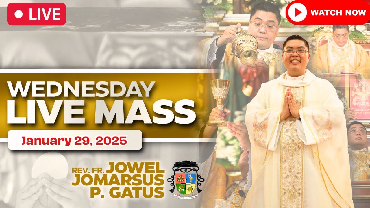 FILIPINO LIVE MASS TODAY ONLINE II JANUARY 29, 2025 II FR. JOWEL JOMARSUS GATUS
